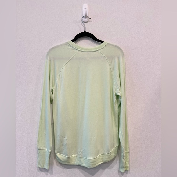 SOLD NWT Athleta Light Green Sweatshirt - Picture 4 of 5